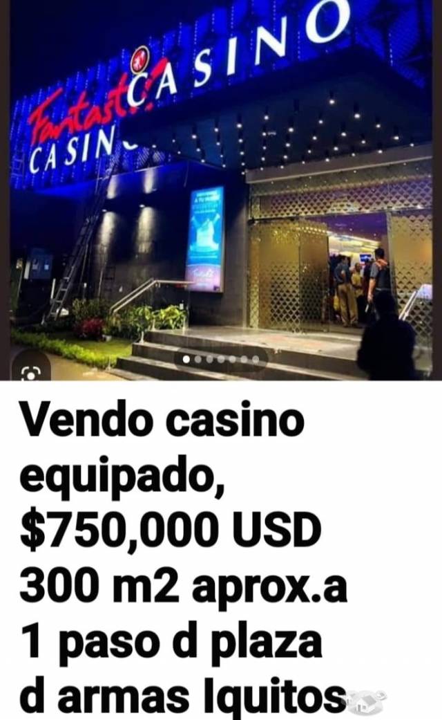 Venta de CASINO. FULL EQUIPADO  $ 750,000