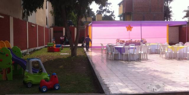 Se alquila local amplio para fiestas infantiles en La Molina