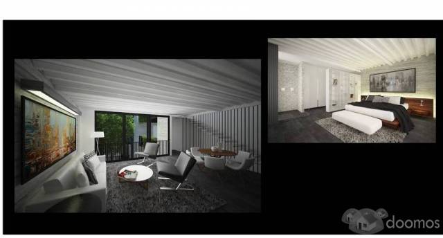 Venta Miraflores Dpto. Loft, 2 Dormitorios, 140 m2, Terraza, Cerca al Malecón, US $395,000